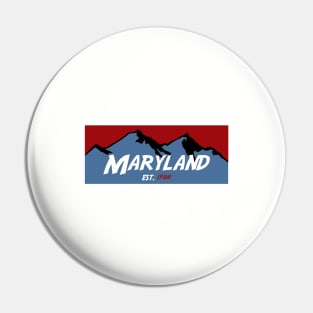 Maryland Mountains Pin