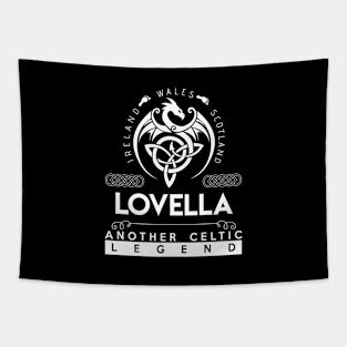 Lovella Name T Shirt - Another Celtic Legend Lovella Dragon Gift Item Tapestry