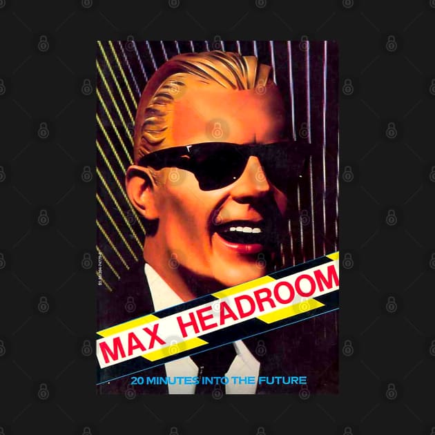 Max Headroom UK 1985 by Pop Fan Shop