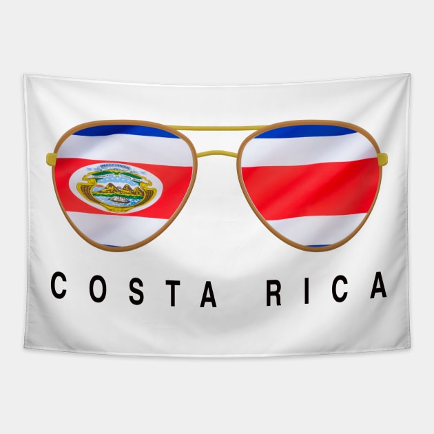 Costa Rica Sunglasses Tapestry by JayD World