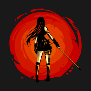 female swordsman T-Shirt