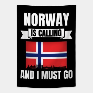 Norway Is Calling And I Must Go Tapestry