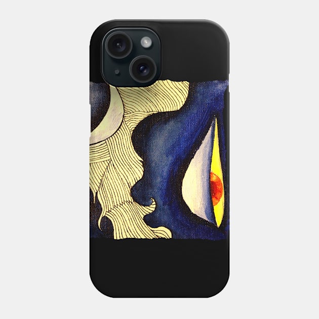 Eye of Shiva Phone Case by Temple of Being