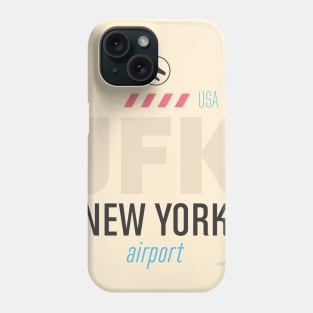 JFK minimal Phone Case