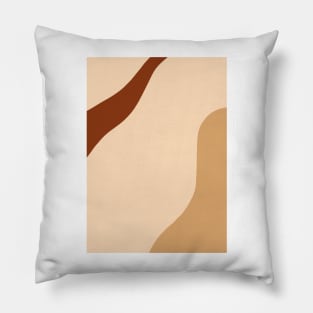 Abstract Earth Tones 3.6 Pillow