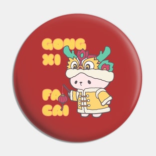 GONG XI FA CAI, Gold Dragon Attire for Chinese New Year! Pin