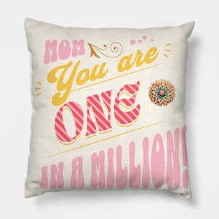 mom, mamma, mommy, mom of boys, boy mama, girl mom t shirt Pillow