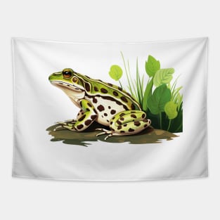 Leopard Frog Tapestry