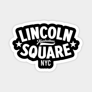 Lincoln Square NYC Logo - Stylish Minimal Apparel for Manhattan Vibe Magnet