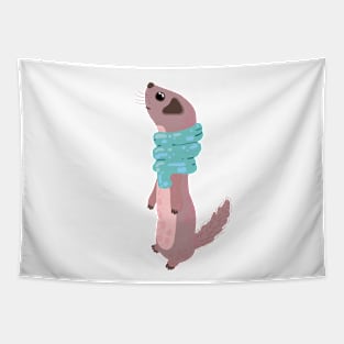 Cute ferret Tapestry