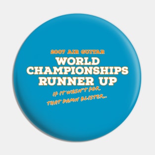 Air guitar World Championships Pin