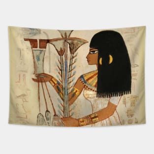 Egyptian Girl Tapestry