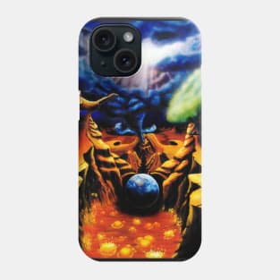 Trippy Hippie Psychedelic Spirit Angel Apocalyptic Surrealism Landscape Phone Case