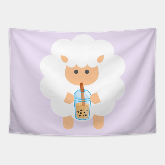 Baby boba Tapestry by Vintage Dream