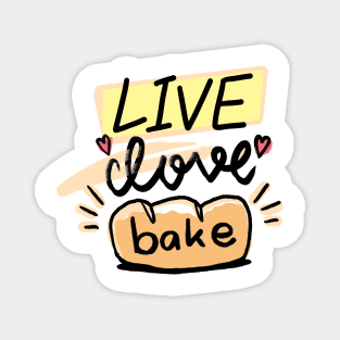 bread baker lover Magnet