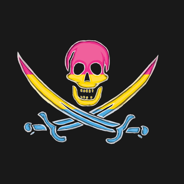 Pansexual Pirate Pride (darkMode) by BeSmartFightDirty