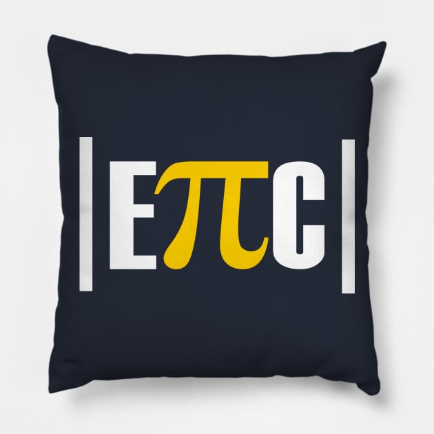 Absolutely EPIC Pi Pillow by JWDesigns