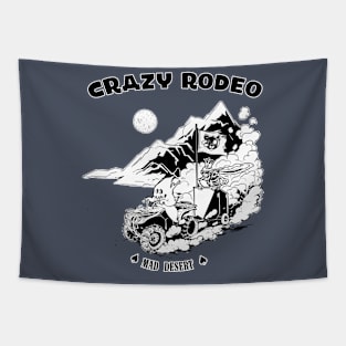 Crazy Rodeo Tapestry