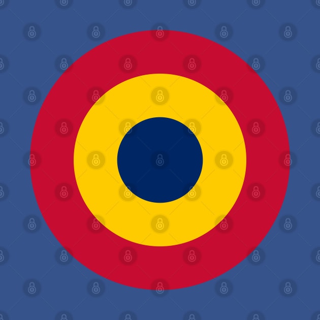 Chad Air Force Roundel by Lyvershop