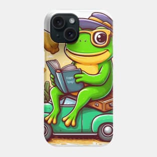 Funny frog Phone Case