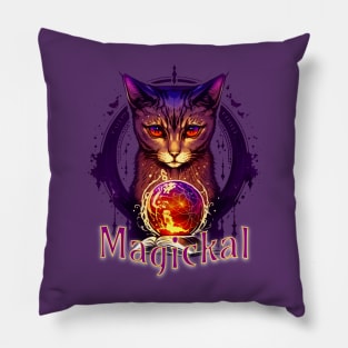 Psychic Cat Pillow