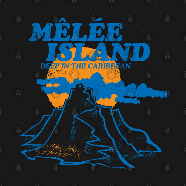 melee island t shirt
