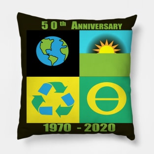 Earth Day 50th Anniversary Pillow