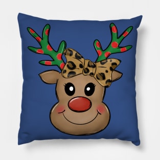 christmas reindeer Pillow