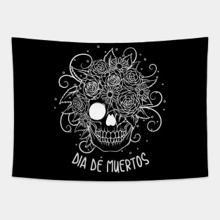 Sugar Skull - Day of the dead - Dia de muertos Tapestry