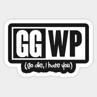 GGWP Sticker by trashak