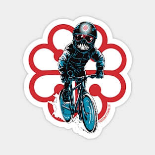 montreal winter bike Magnet