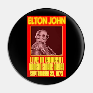 ELTON JOHN MERCH VTG Pin