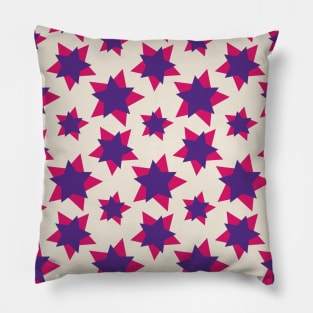 Akram | Colorful Stars Pattern Pillow