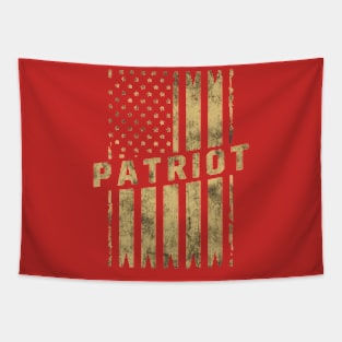 Patriot Distressed Flag Design Tapestry