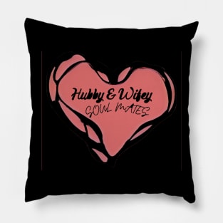 hubby and wifey Pillow