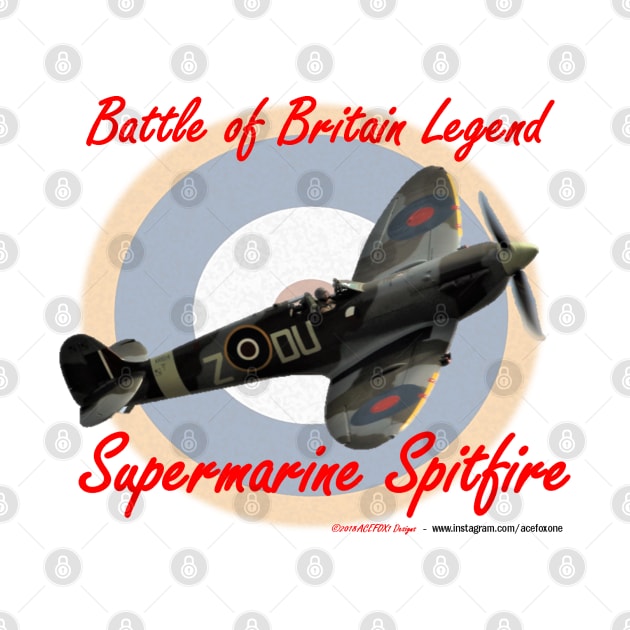 Battle of Britain Spitfire Design 1 by acefox1