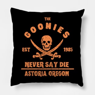 The Goonies Never Say Die Gold Pillow