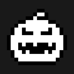 Halloween pumpkin pixel art T-Shirt