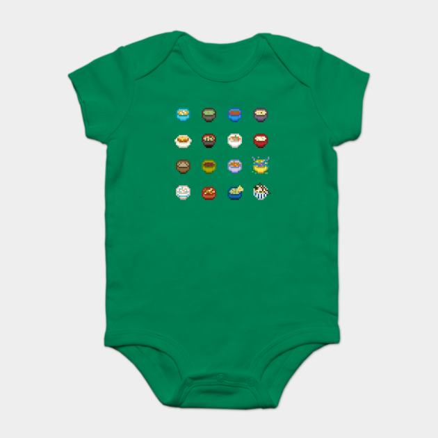 Pixel Soups Dips Pixel Art Body Bebe Teepublic Fr