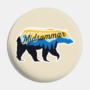 Midsommar Badge Pin