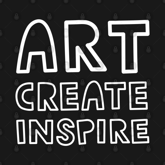 Art Create Inspire by machmigo