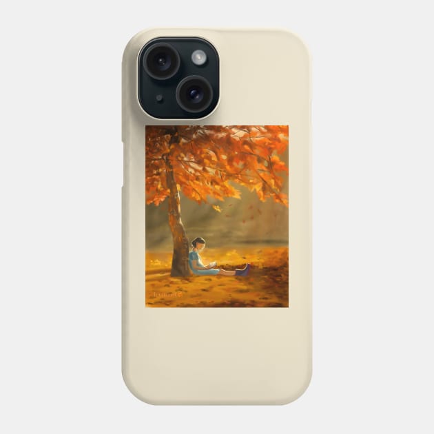 Fall Season Phone Case by LEYUNART