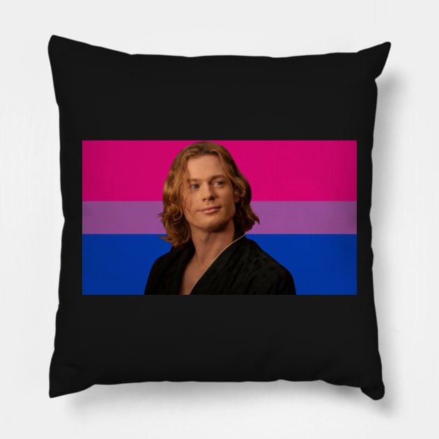 Lestat Bisexual Flag Pillow by nocontextlestat