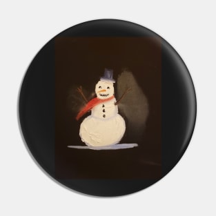 Snowman Pin