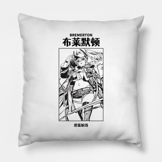 Bremerton Azur Lane Pillow by KMSbyZet