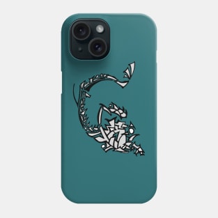 Alaska Salmon in Pieces Phone Case