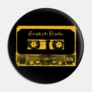 Erykah Badu Queen of Neo-Soul Pin