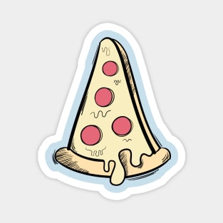 Pizza slice Art Magnet