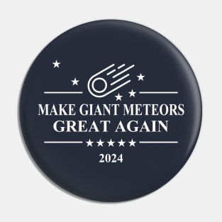 Giant Meteor 2024 USA Pin