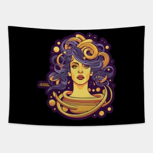 Plastic Macaroni Boho Trippy Hippy Debutant Tapestry